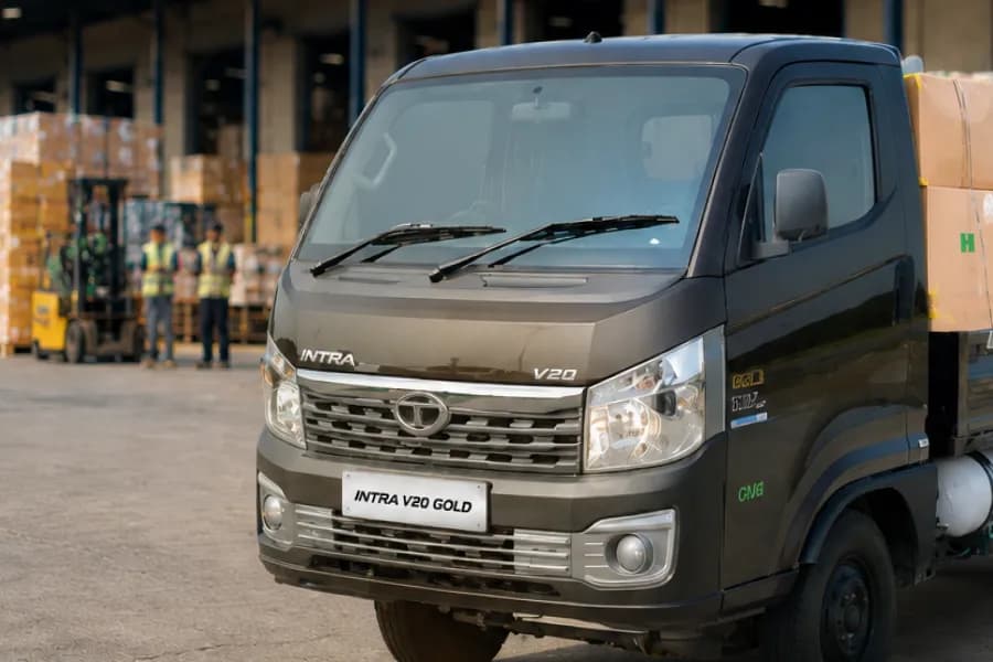Tata Intra V20 Gold Cabin View