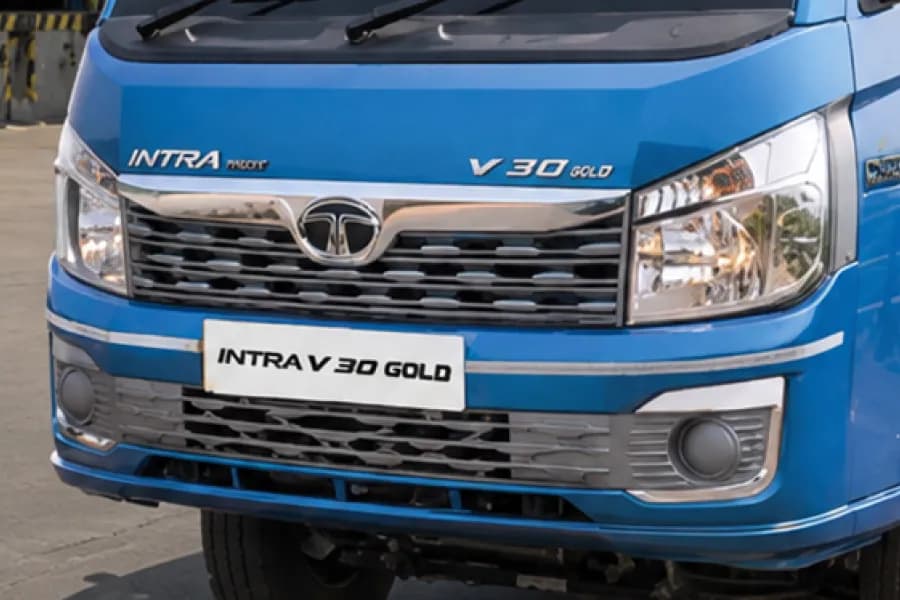 Tata Intra V30 Gold Headlight View