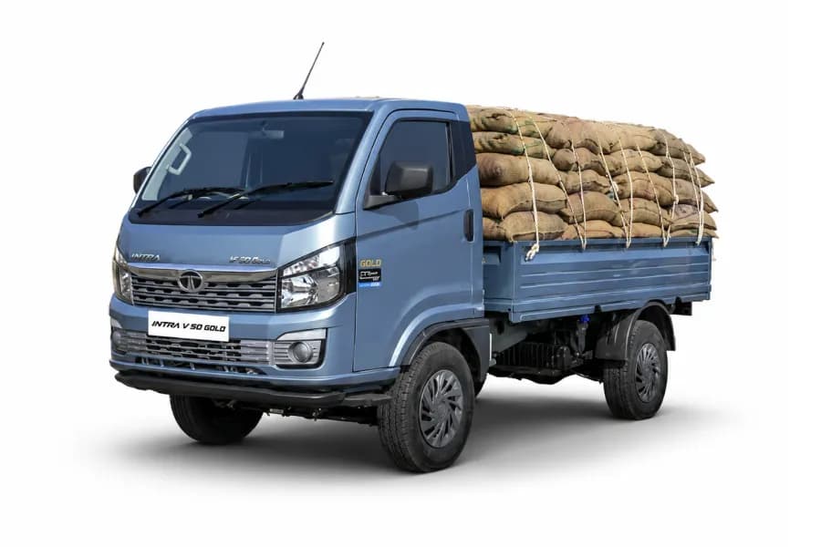 TATA Intra V50 Gold Blue color
