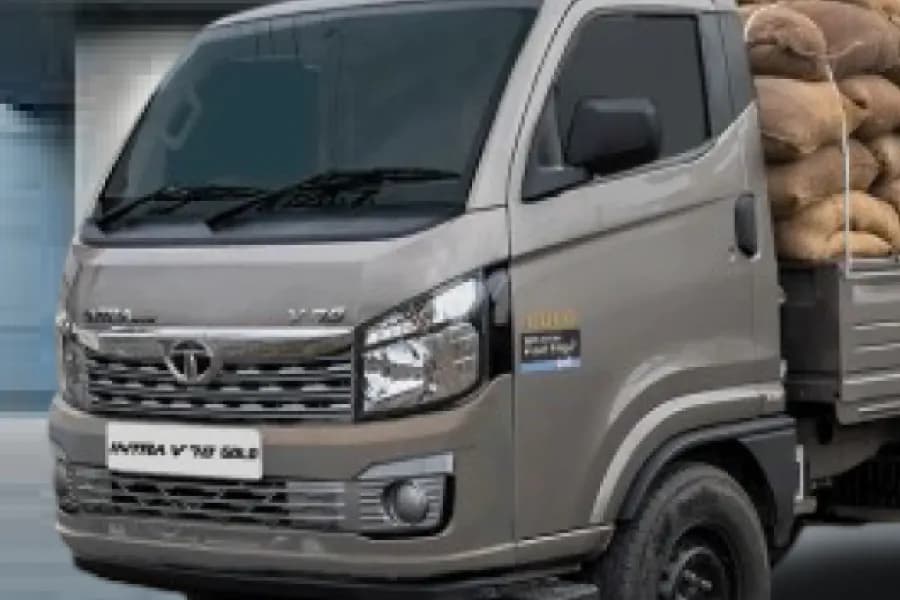 Tata Intra V70 Gold Headlights View