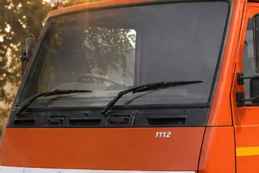 Tata LPT 1112 Windshield View