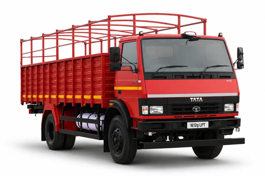 Tata LPT 1612G Red color