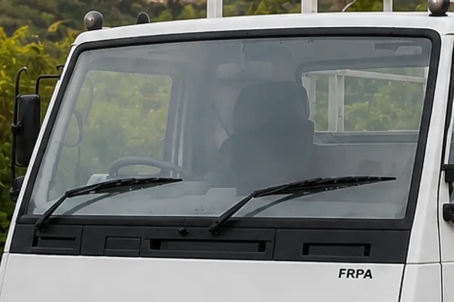Tata LPT 709G Windshield View