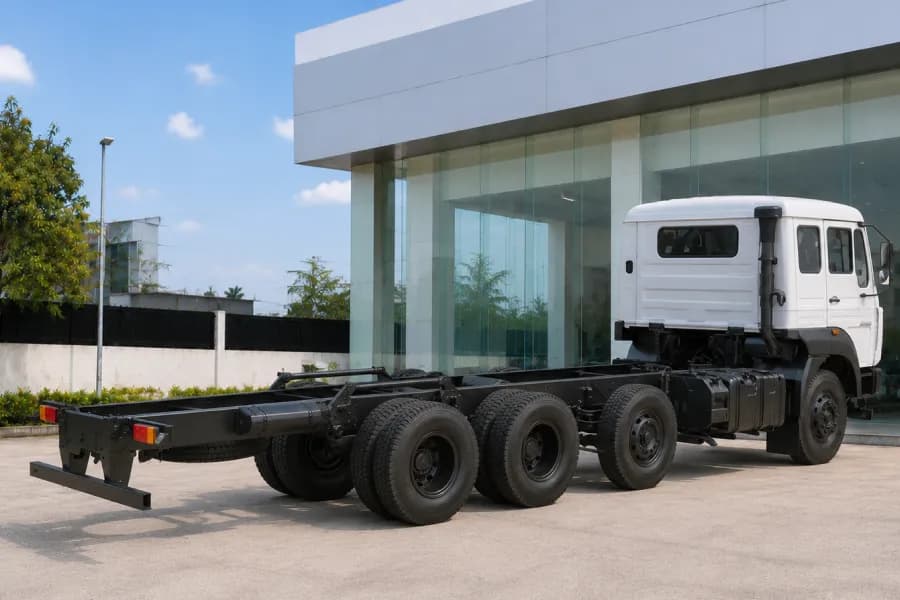 Tata LPT/Signa 3525.T Rear Right Side View