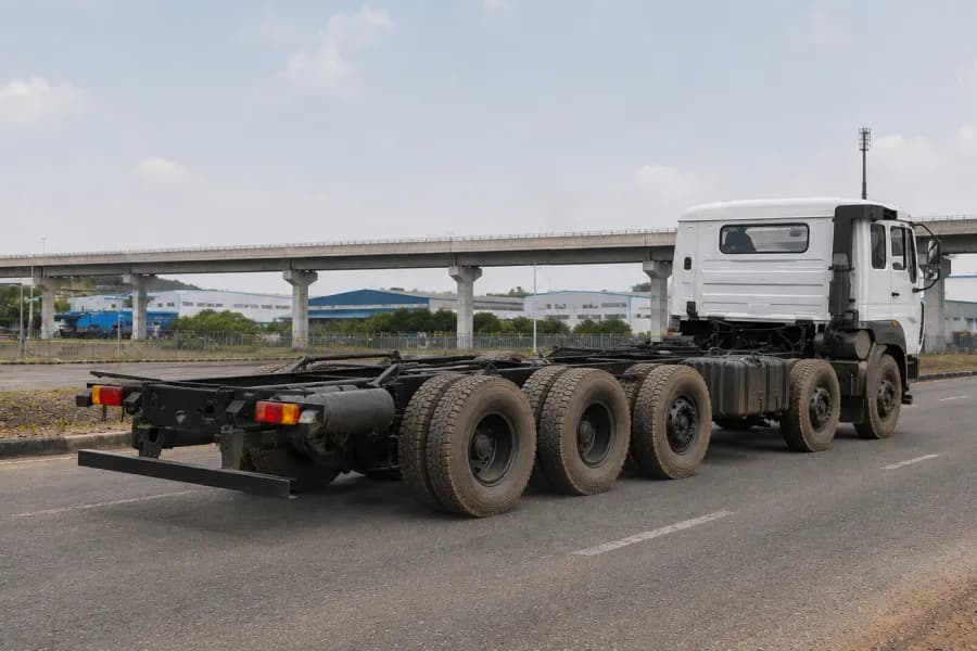 Tata LPT/Signa 4225.T Rear Chassis View