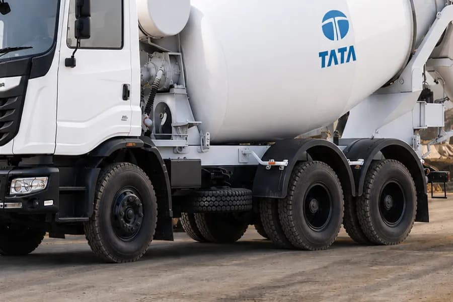 Tata Prima 2832.K Repto Transit Mixer Wheels View