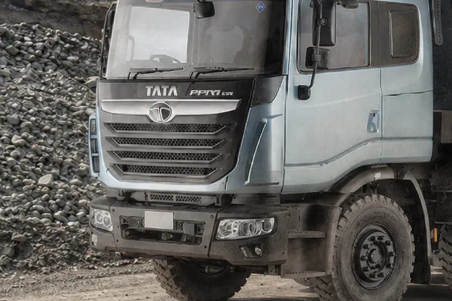 Tata Prima 3530.K LNG Front Grill & Bumper Design