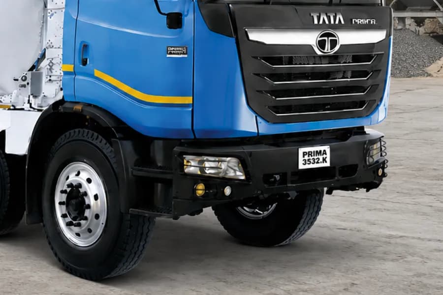 Tata Prima 3532.K Repto Bumper & Front Grille View
