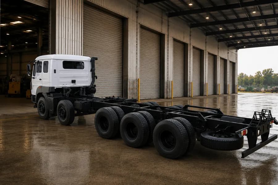 Tata Signa 4830.T Chassis View