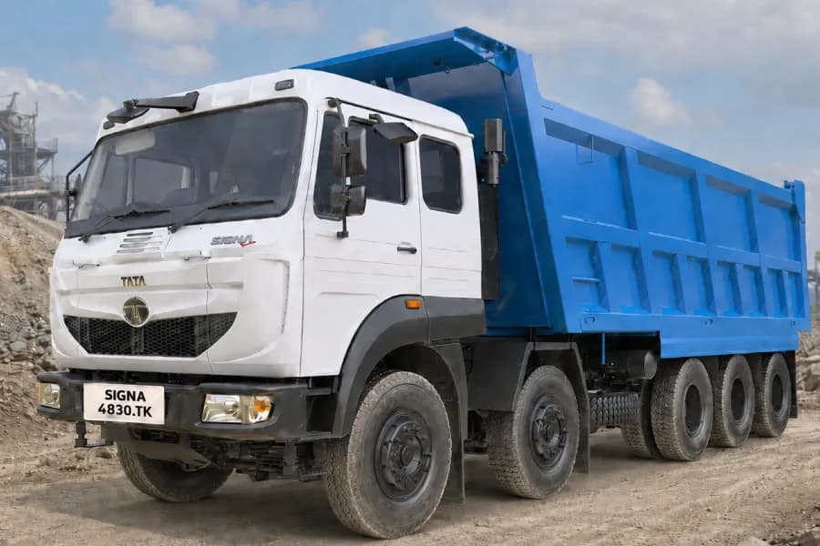 Tata Signa 4830.TK. FBV Left Side View