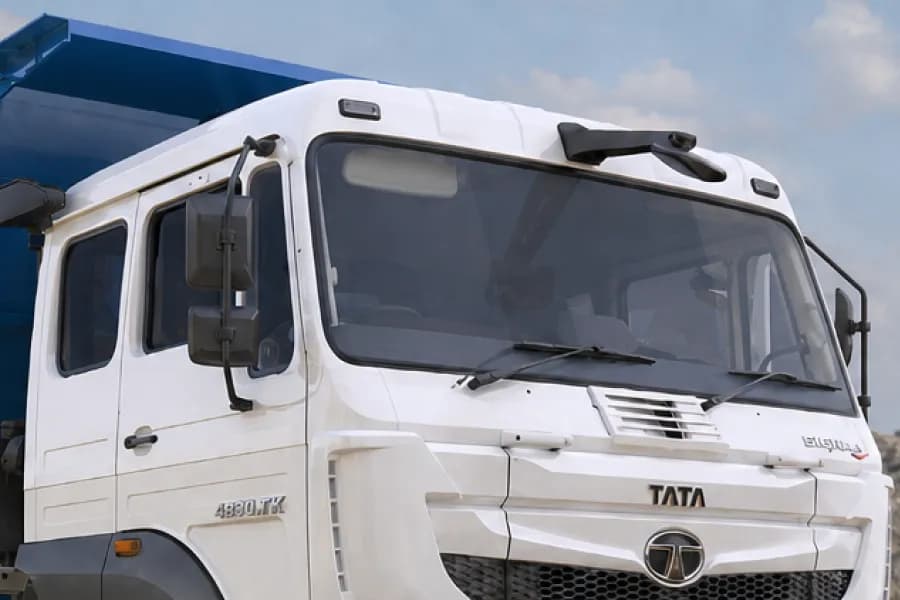 Tata Signa 4830.TK. FBV Windshield View
