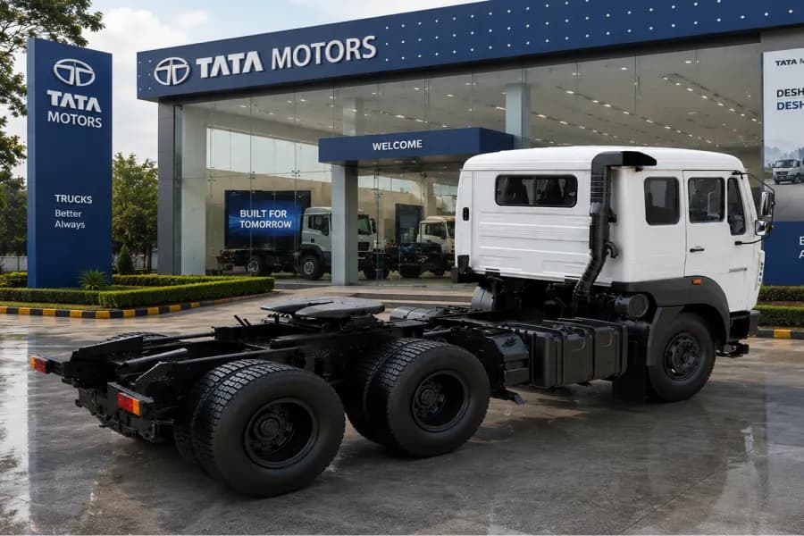 Tata Signa 5530.S Right Back Side View