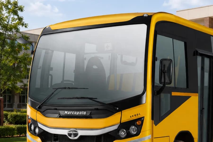 Tata Starbus Prime 410/36G School Bus Windshield View