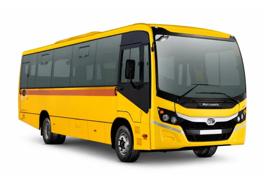 Tata Starbus Prime 712/45 School Yellow color