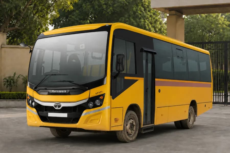 Tata Starbus Prime 712/45 School Bus Left Side View