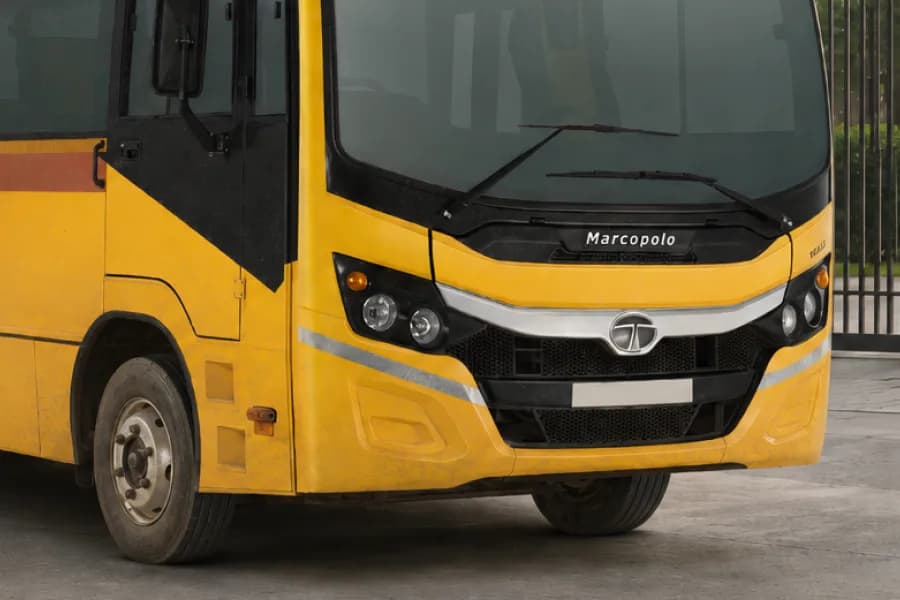 Tata Starbus Prime 712/45 School Bus Radiator Grille View