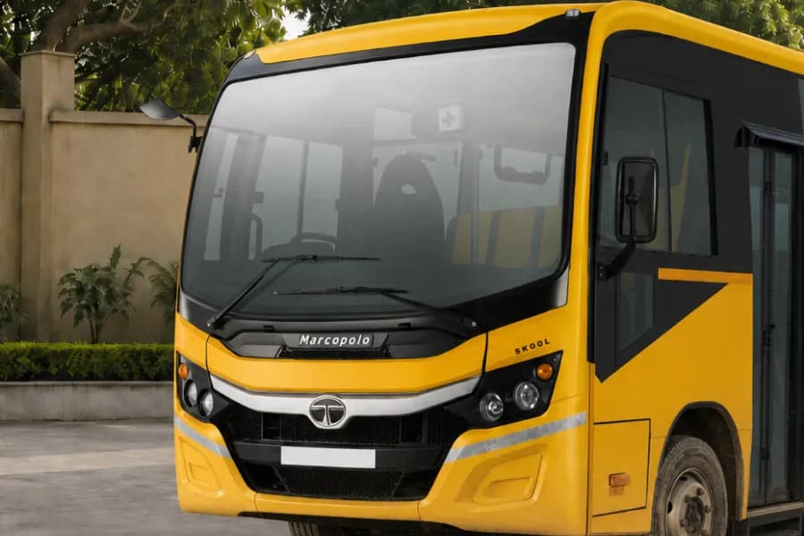 Tata Starbus Prime 712/45 School Bus Front View