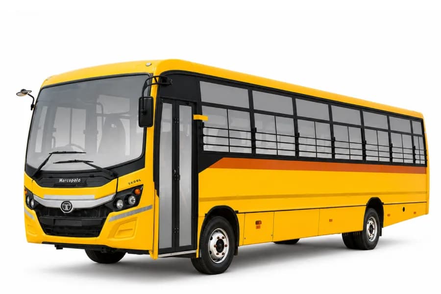 Tata Starbus Prime 810/45G School Yellow color
