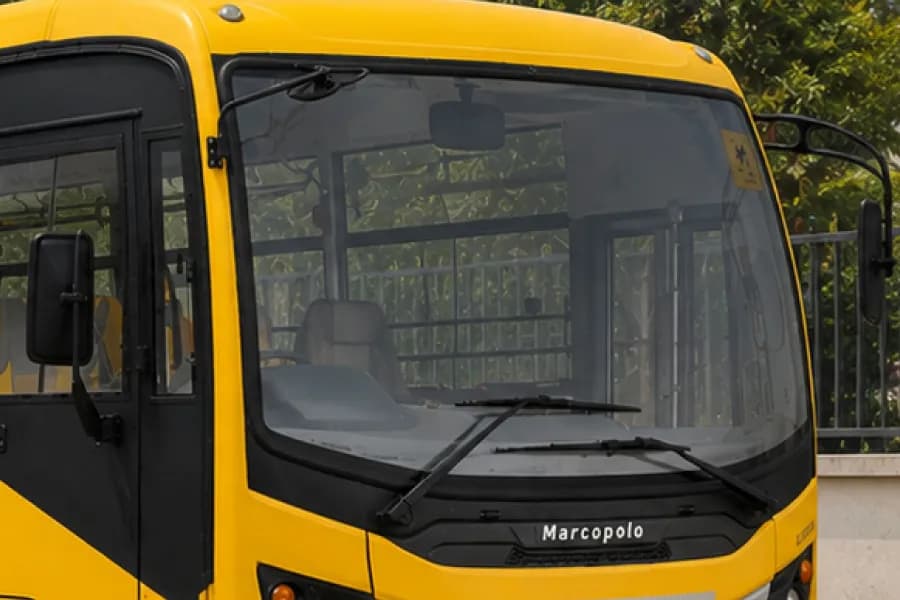 Tata Starbus Prime 810/45G Bus Windshield View