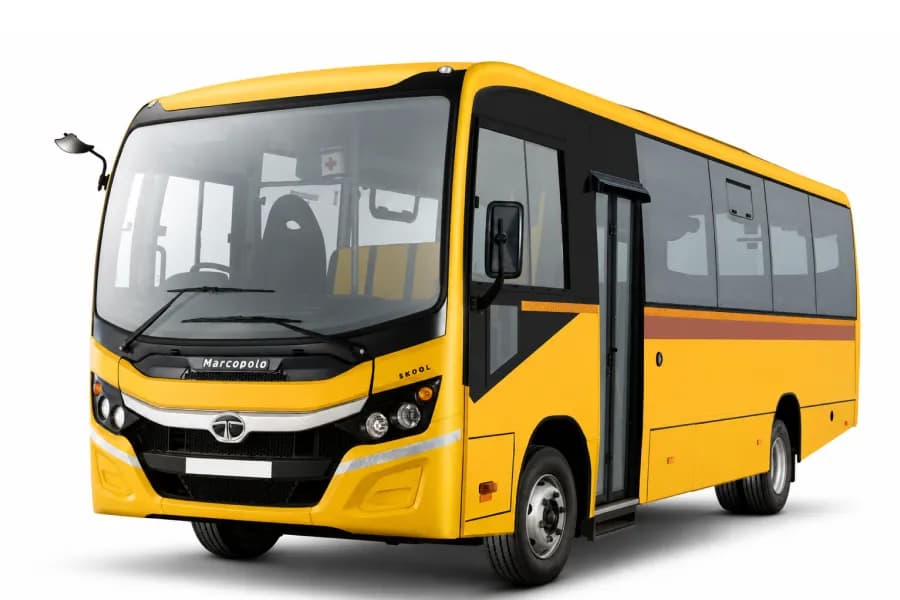 Tata Starbus Prime 913/52G School Yellow color