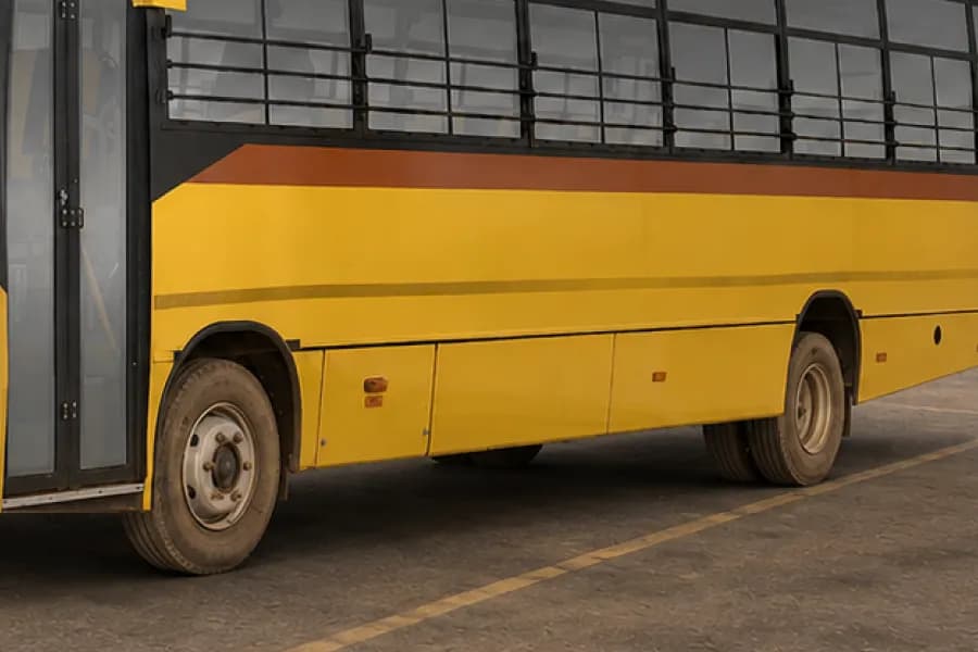Tata Starbus Prime 913/52G School Bus Tyres View