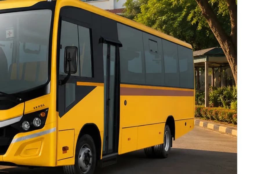 Tata Starbus Prime 916/52 School Left Side View