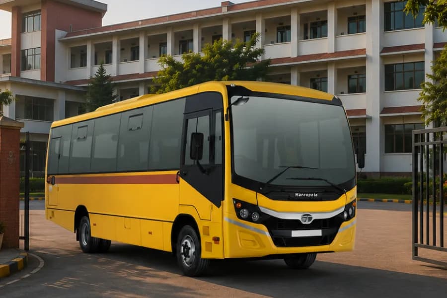 Tata Starbus Prime 916/52 School Right Side View