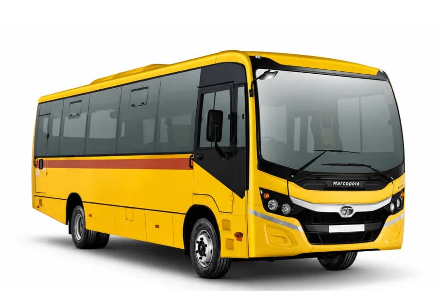 Tata Starbus Prime LP 410/29 School Yellow color