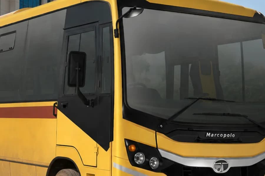 Tata Starbus Prime LP 410/29 School Bus ORVM View