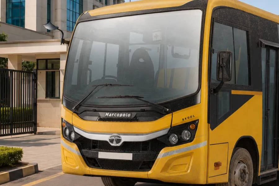 Tata Starbus Prime LP 410/29 School Bus Front View