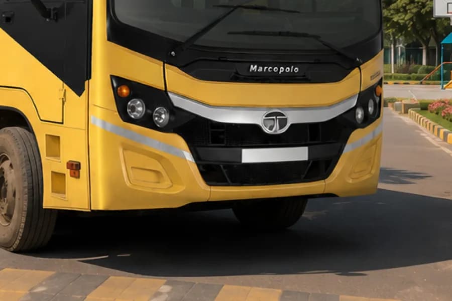 Tata Starbus Prime LP 410/29 School Bus Radiator Grille View