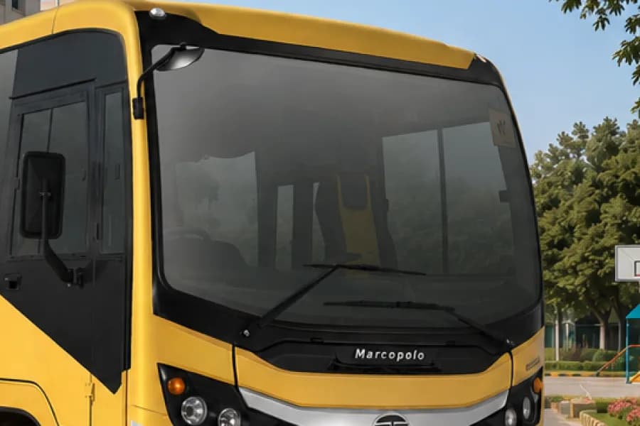Tata Starbus Prime LP 410/29 School Bus Windshield View