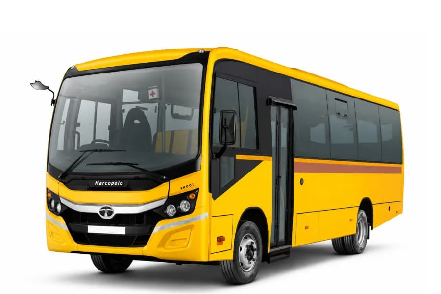 Tata Starbus Prime LP 410/33 School Yellow color