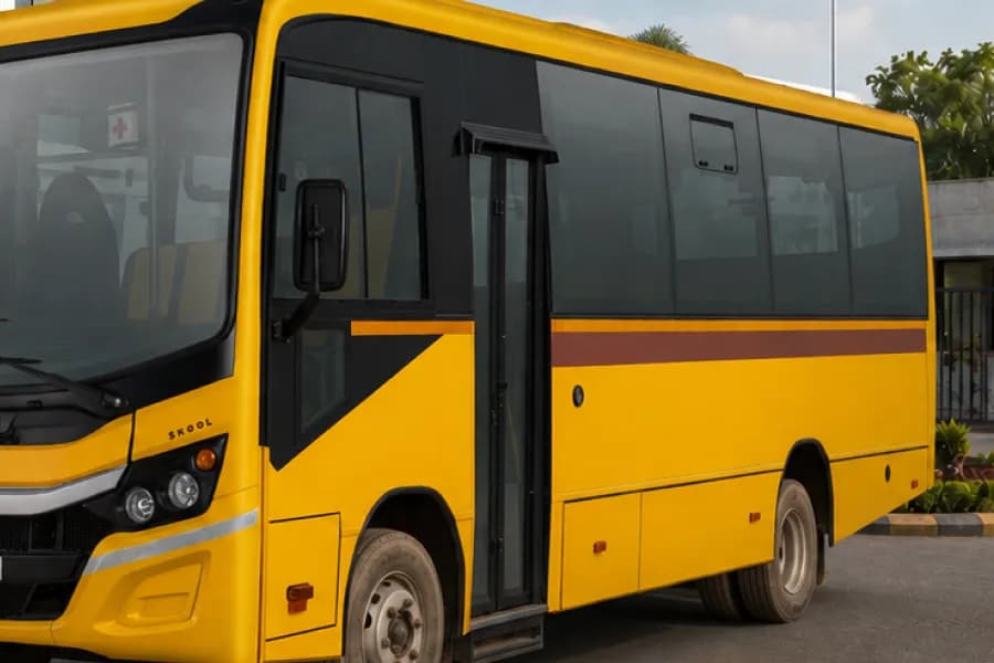 Tata Starbus Prime LP 410/33 School Bus Left Side View