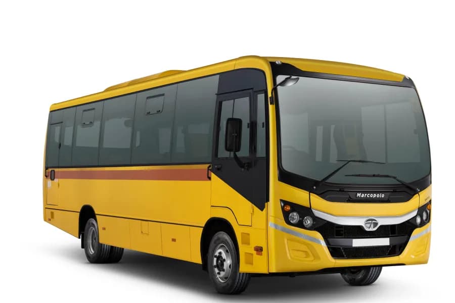 Tata Starbus Prime LP 412/36 School Yellow color