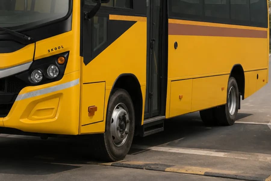 Tata Starbus Prime LP 812/52 School Bus Tyres View