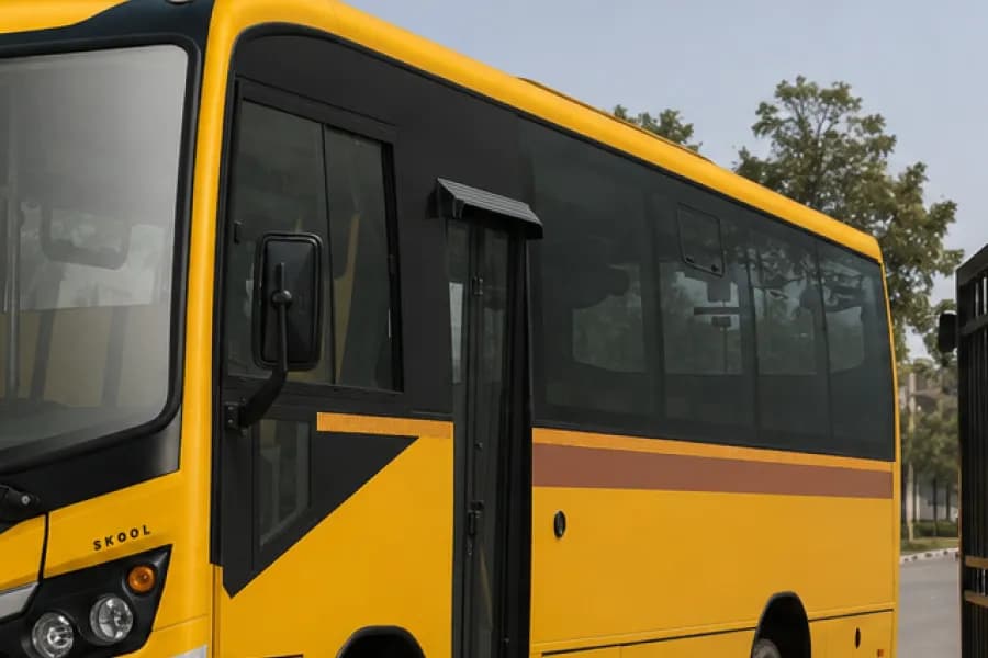 Tata Starbus Prime LP 812/52 School Bus Door View