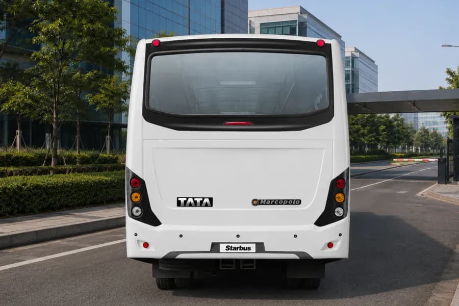 Tata Starbus Prime LP 916/52 Staff Rear View