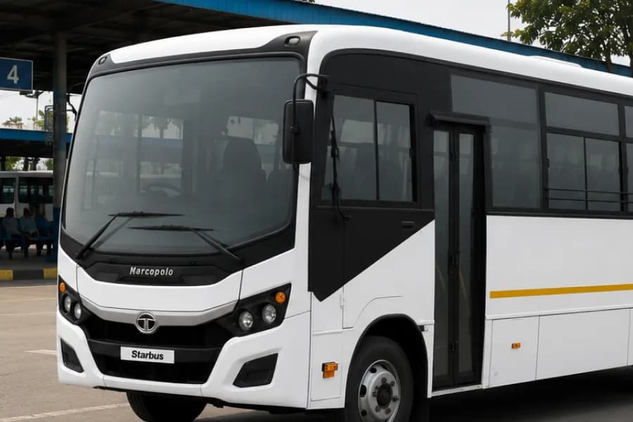 Tata Starbus Prime LP410/36 G Bus ORVM View