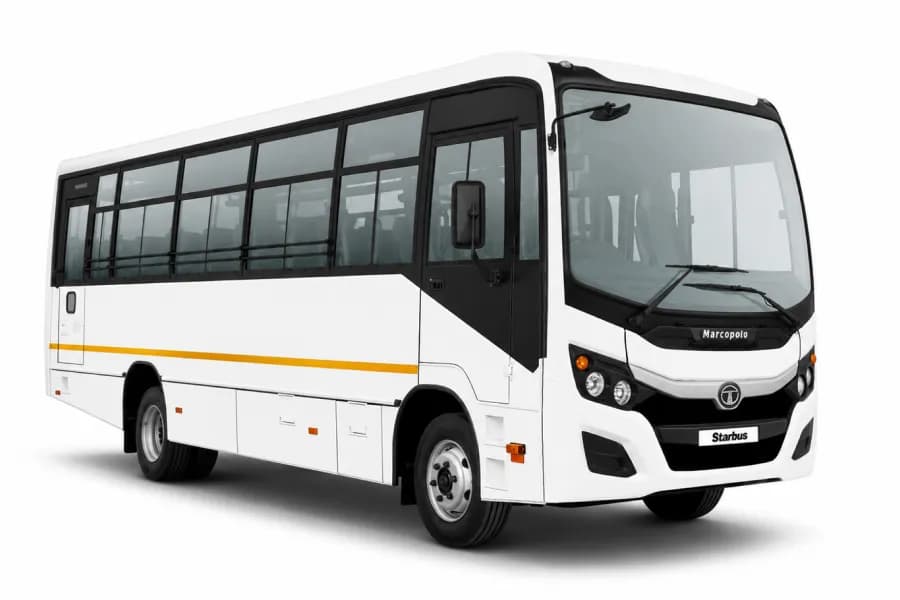 Tata Starbus Prime LP412/36 Staff White color