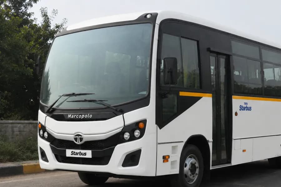 Tata Starbus Prime LP412/36 Staff Bus Front View