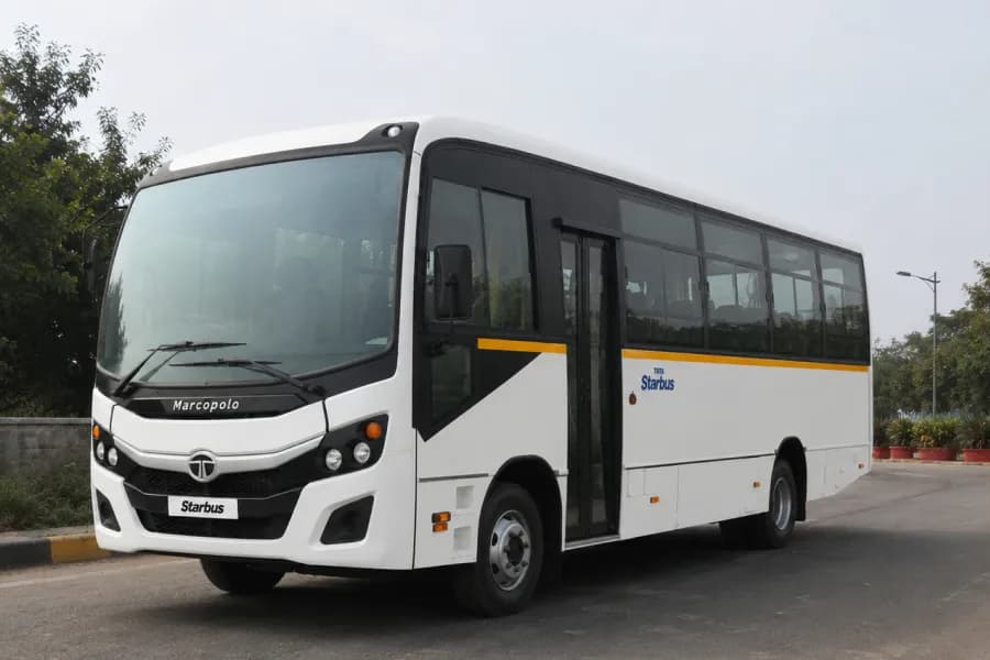 Tata Starbus Prime LP412/36 Staff Bus Left Side View