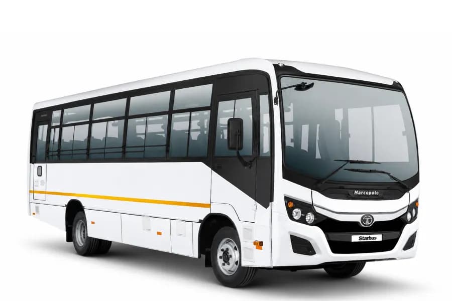 Tata Starbus Prime LP712/45 Staff White color