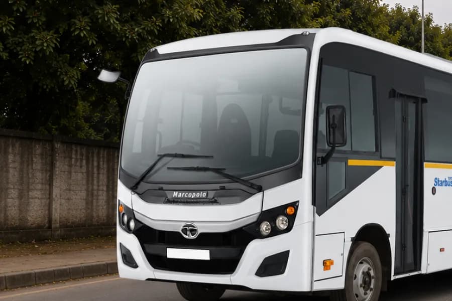 Tata Starbus Prime LP712/45 Bus Wiper View