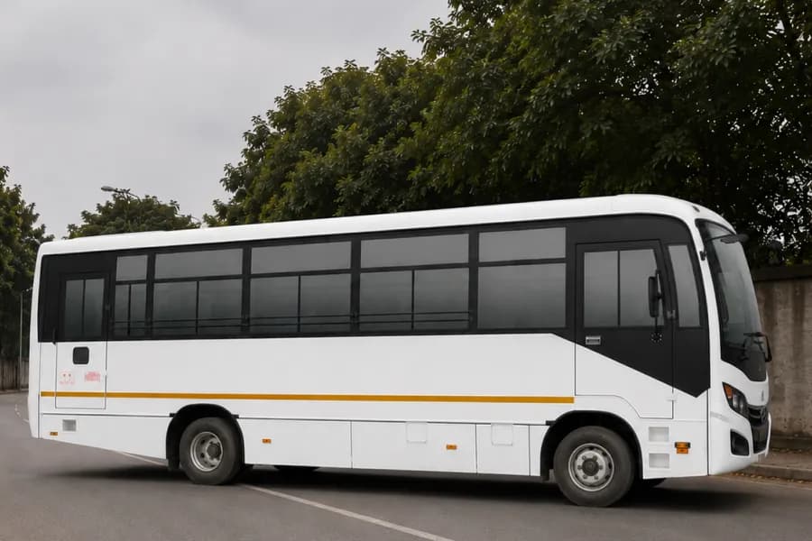 Tata Starbus Prime LP712/45 Staff Bus Right Side View