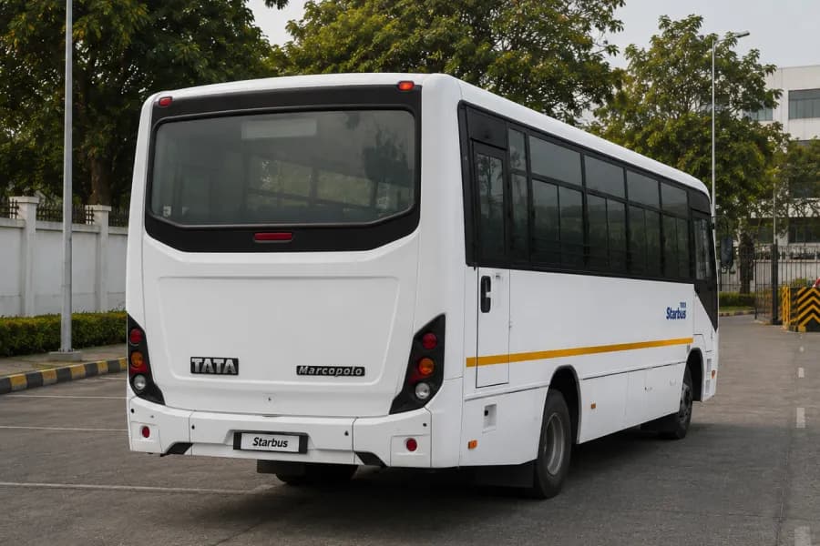Tata Starbus Prime LP716/45 Rear Bus View