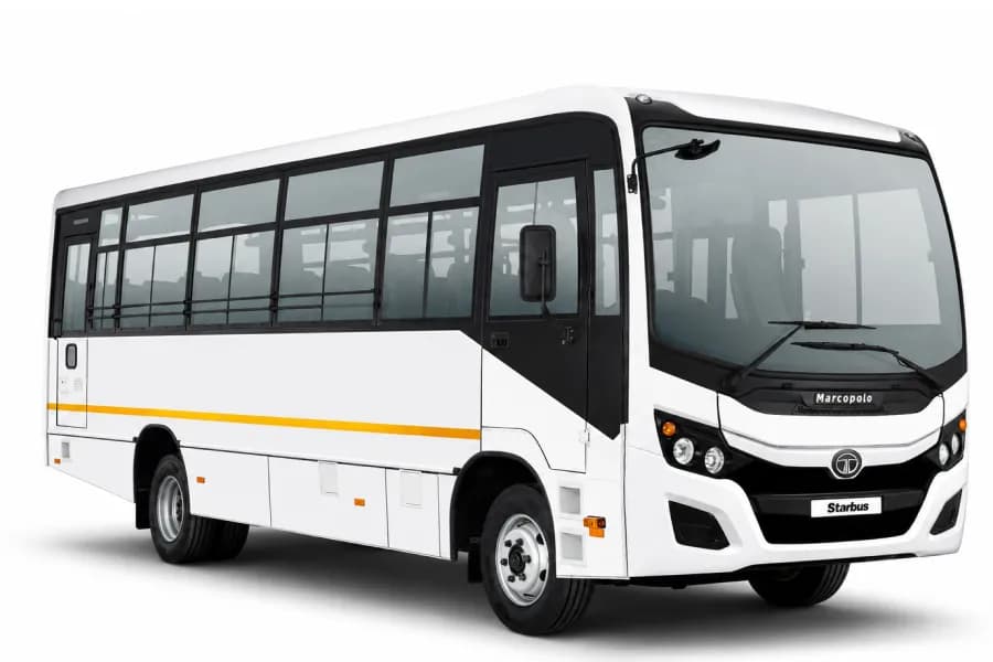 Tata Starbus Prime LP812/52 Staff White color