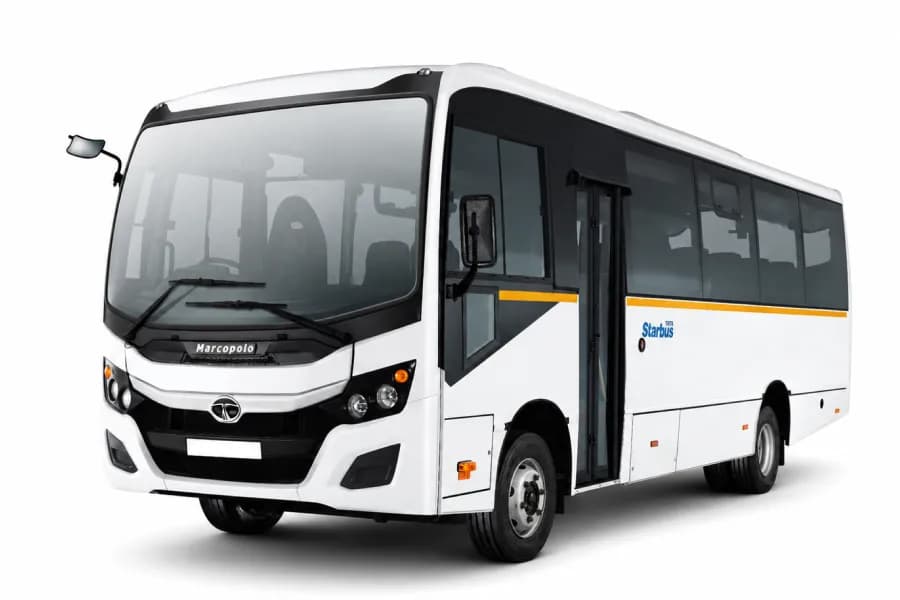 Tata Starbus Prime LP910/52 Staff White color