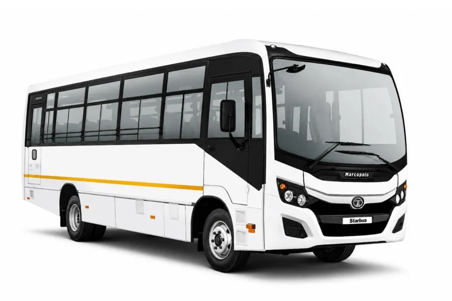 Tata Starbus Prime LP913/52G Staff White color