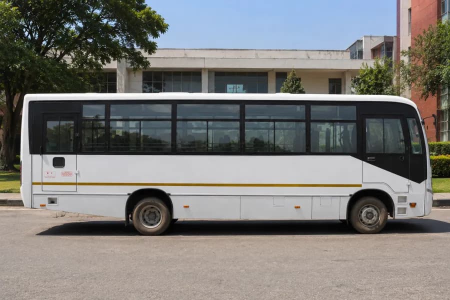 Tata Starbus Prime LP913/52G Staff Bus Right Side View
